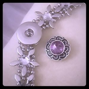 Snap Bracelet with snap set